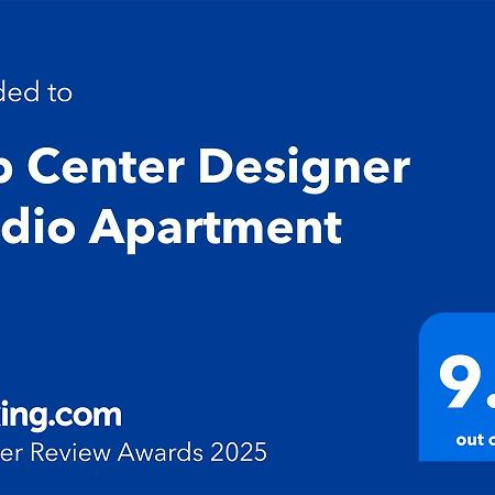 Top Center Designer Studio Apartment 소피아 외부 사진