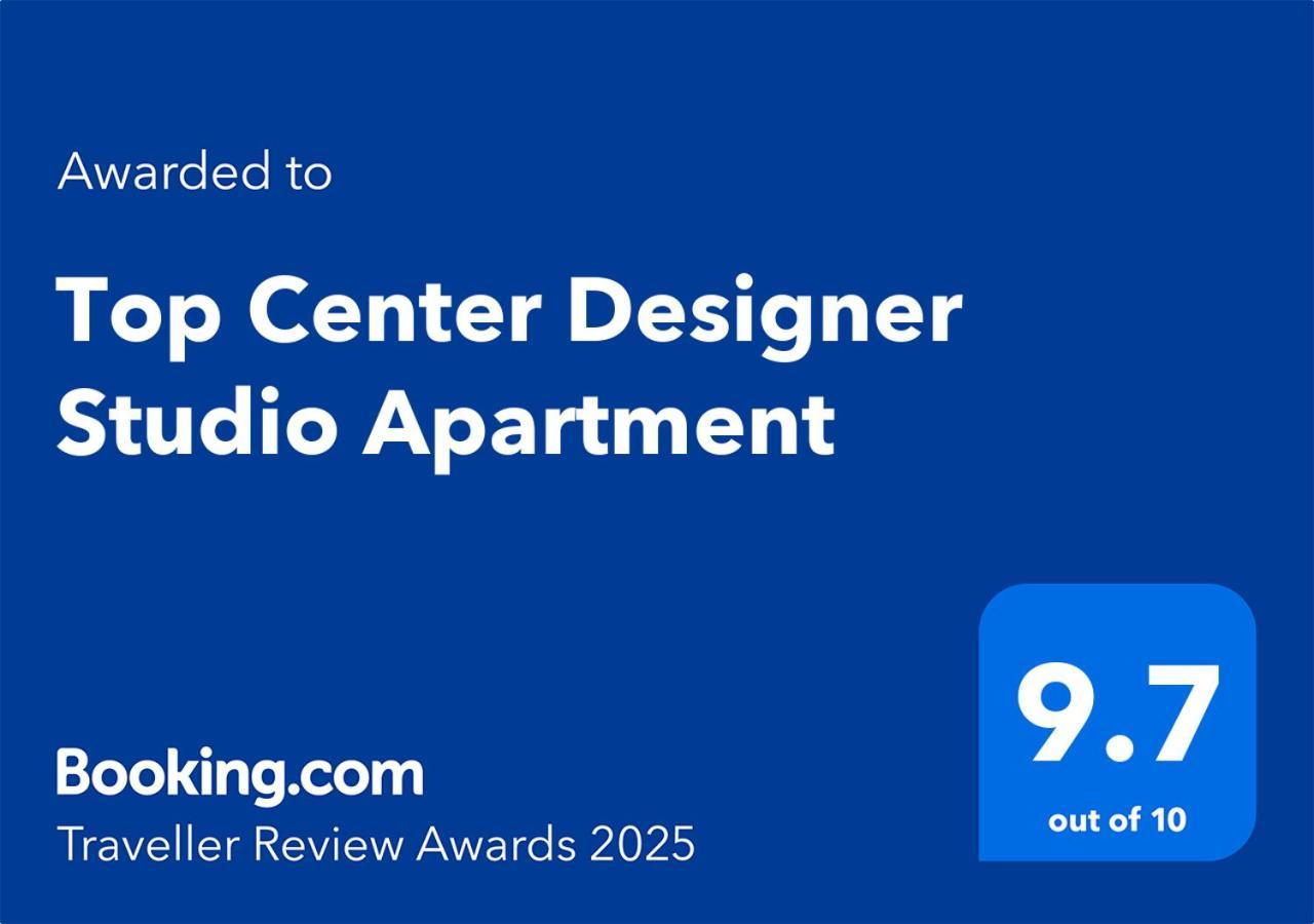Top Center Designer Studio Apartment 소피아 외부 사진